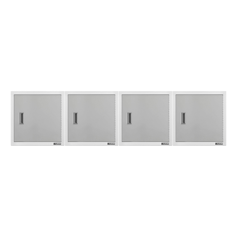Gladiator Premier Pre-Assembled 24" Wall GearBox (Gray Slate) 4-Pack