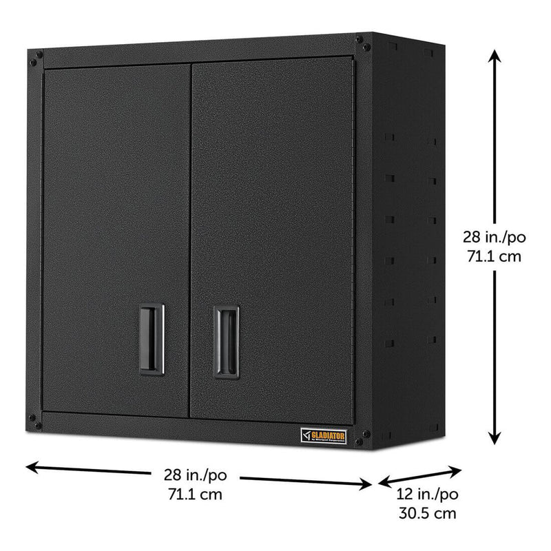 Gladiator Ready-to-Assemble Full-Door Wall GearBox (Hammered Granite)