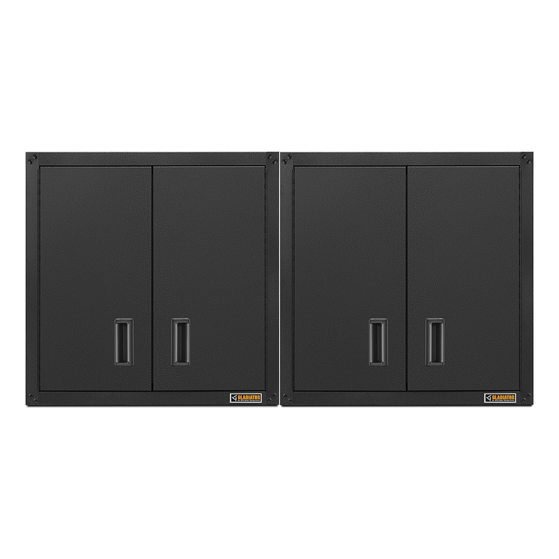 Gladiator Ready-to-Assemble Full-Door Wall GearBox (Hammered Granite) 2-Pack