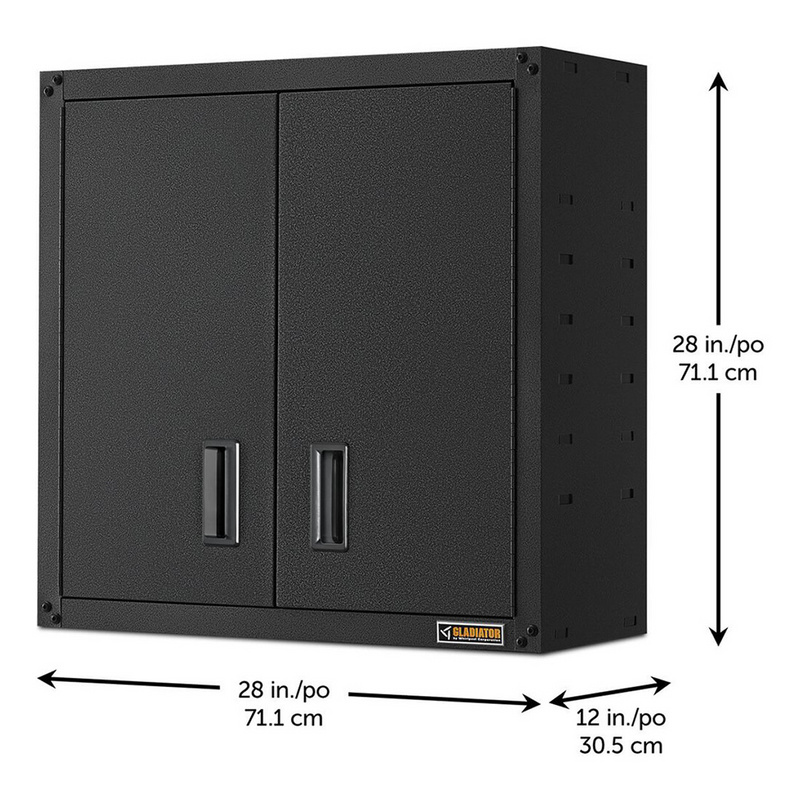 Gladiator Ready-to-Assemble Full-Door Wall GearBox (Hammered Granite) 4-Pack