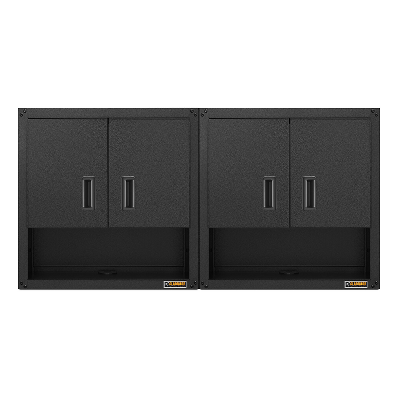Gladiator Ready-to-Assemble 3/4 Door Wall GearBox (Hammered Granite) 2-Pack