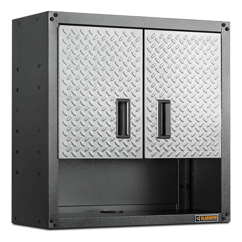 Gladiator Ready-to-Assemble 3/4 Door Wall GearBox (Silver Tread)