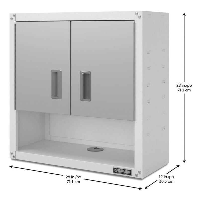 Gladiator Ready-to-Assemble 3/4 Door Wall GearBox (Gray Slate)