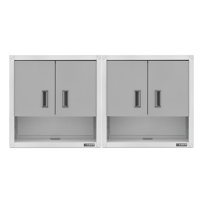 Gladiator Ready-to-Assemble 3/4 Door Wall GearBox (Gray Slate) 2-Pack