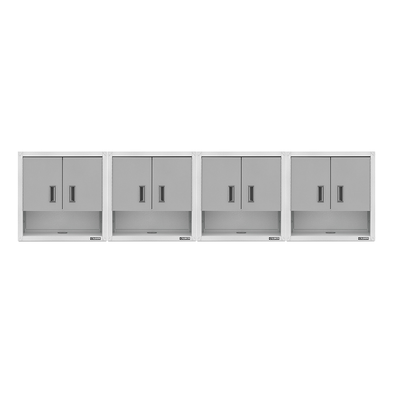 Gladiator Ready-to-Assemble 3/4 Door Wall GearBox (Gray Slate) 4-Pack