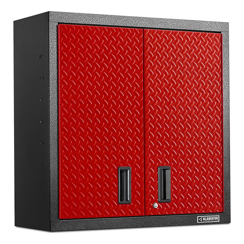 Gladiator Premier Pre-Assembled 30" Wall GearBox (Red Tread) 4-Pack
