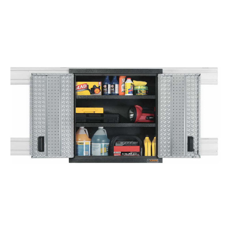 Gladiator Premier Pre-Assembled 30" Wall GearBox (Silver Tread)