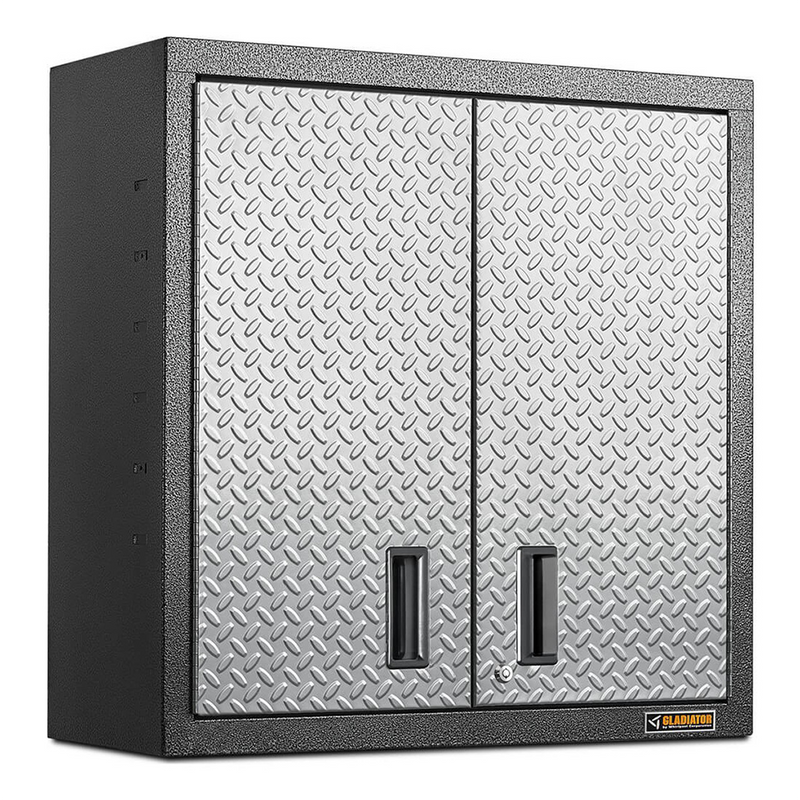 Gladiator Premier Pre-Assembled 30" Wall GearBox (Silver Tread) 2-Pack