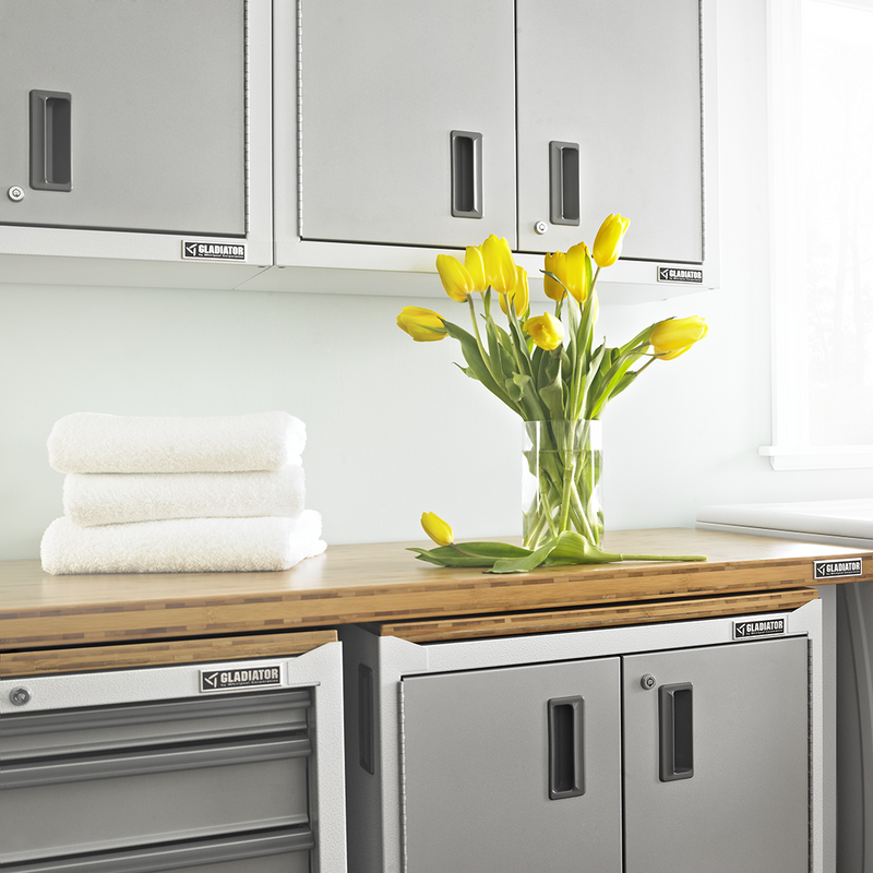 Gladiator Premier 4-Piece Garage Cabinet Set (Gray Slate)