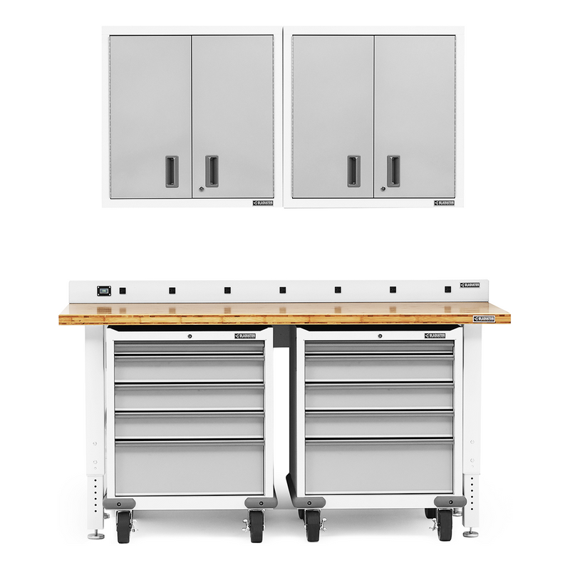Gladiator Premier 6-Piece Garage Cabinet Set (Gray Slate)