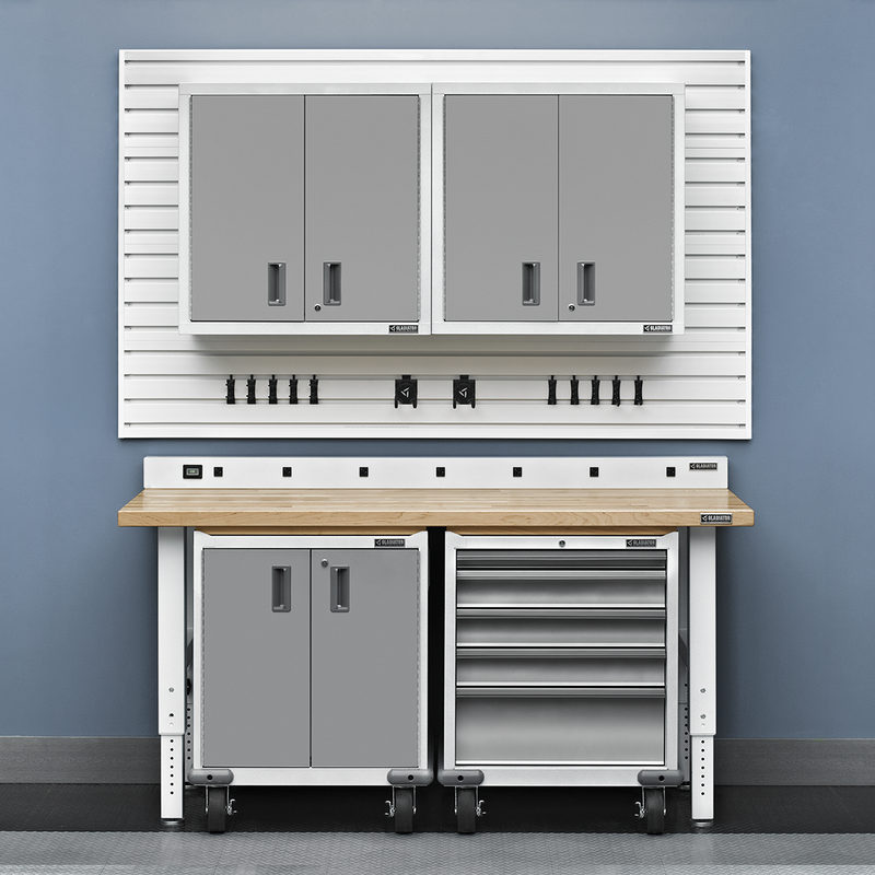 Gladiator Premier 8-Piece Garage Cabinet System (Gray Slate)