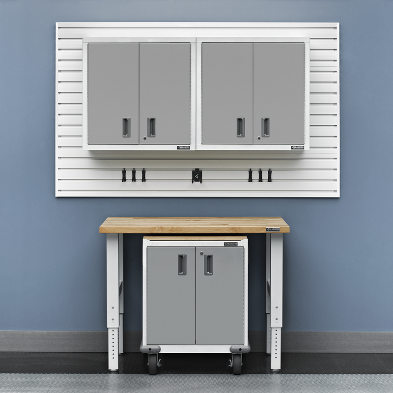 Gladiator Premier 8-Piece Garage Cabinet System (Gray Slate)