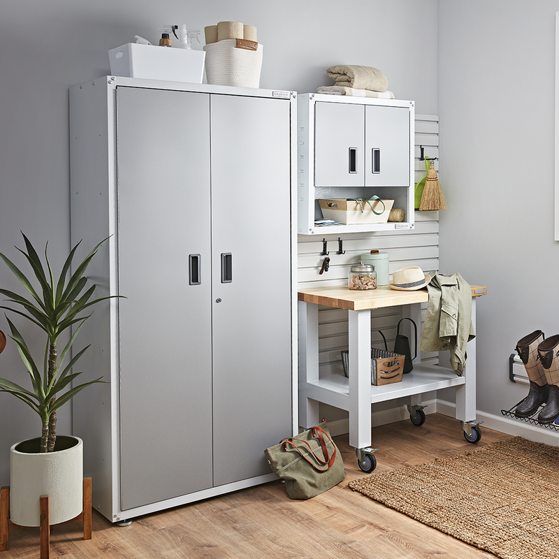 Gladiator Ready-to-Assemble 9-Piece Garage Cabinet System (Gray Slate)