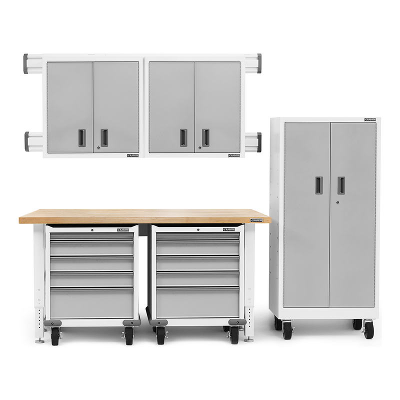 Gladiator Premier 7-Piece Garage Cabinet Set (Gray Slate)