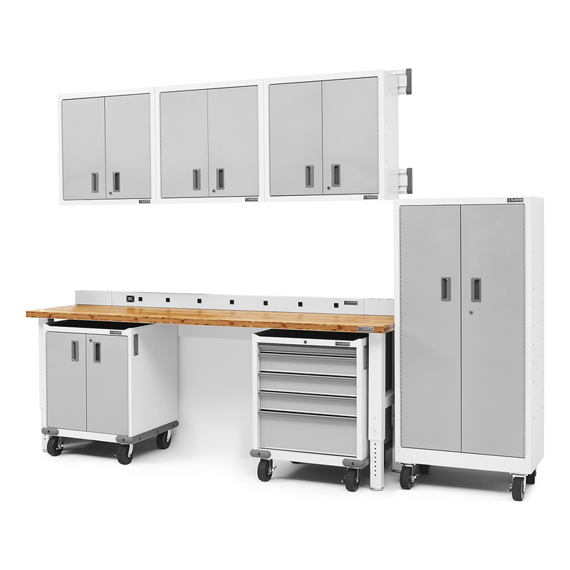Gladiator Premier 13-Piece Garage Cabinet System (Gray Slate)