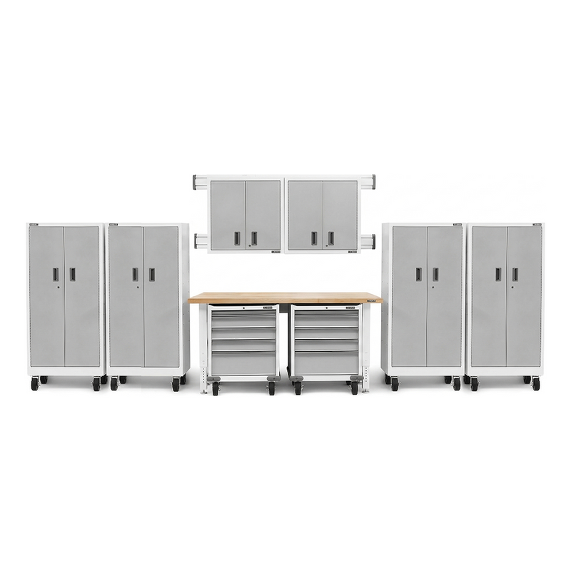 Gladiator Premier 14-Piece Garage Cabinet Combo (Gray Slate)