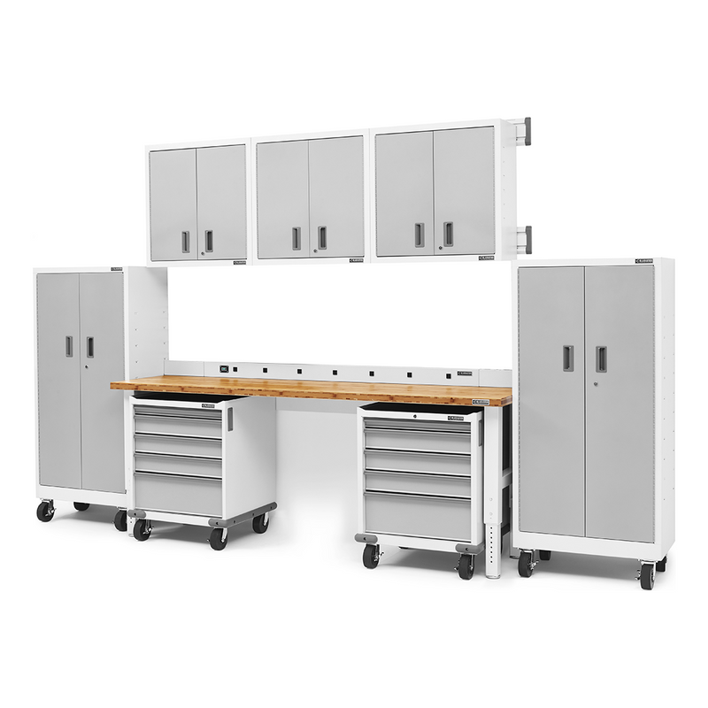 Gladiator Premier 14-Piece Garage Cabinet Set (Gray Slate)
