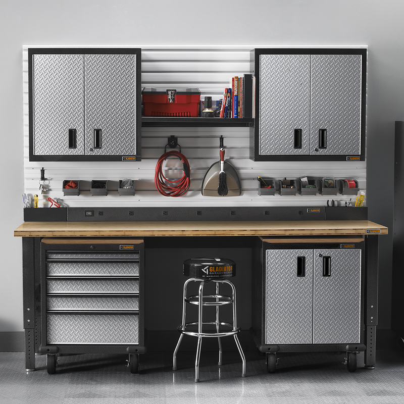Gladiator Premier 3-Piece Workbench Set (Hammered Granite)
