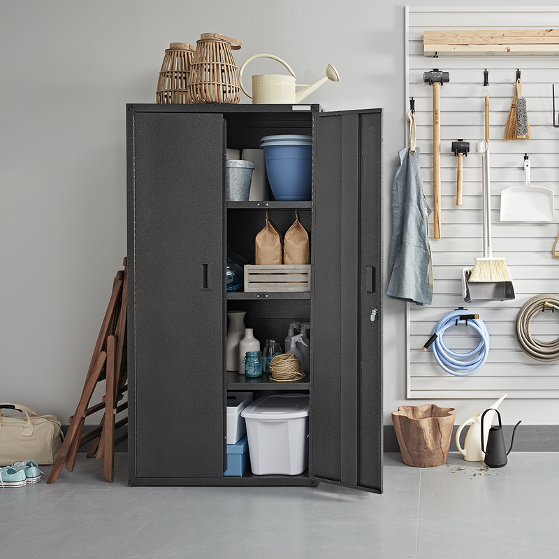 Gladiator Ready-to-Assemble 9-Piece Garage Cabinet System (Hammered Granite)