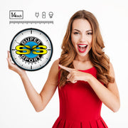 Collectable Sign and Clock Wall Clock