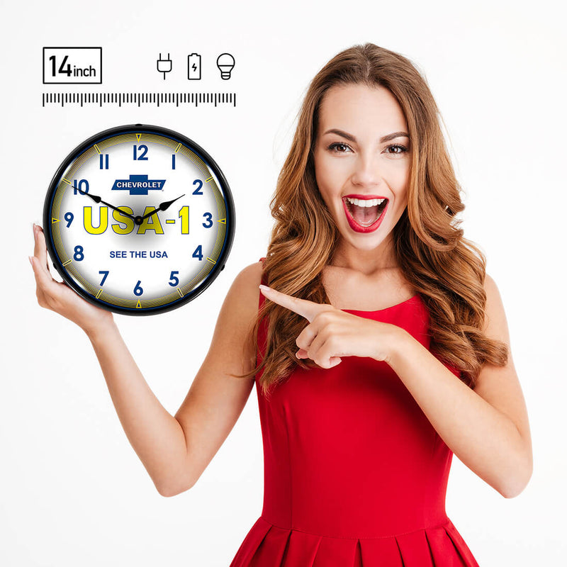 Collectable Sign and Clock Wall Clock