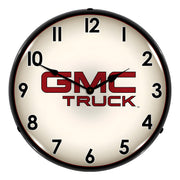 Collectable Sign and Clock GMC Truck Backlit Wall Clock