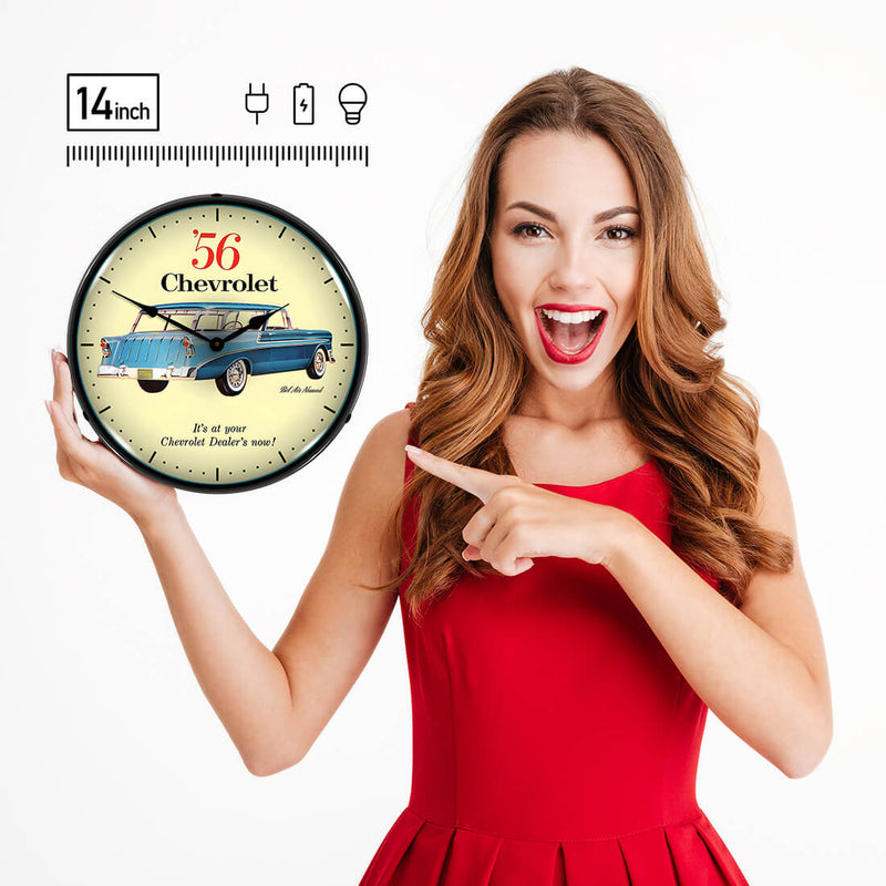 Collectable Sign and Clock Wall Clock
