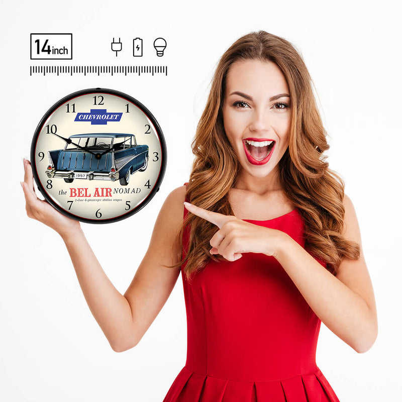 Collectable Sign and Clock Wall Clock