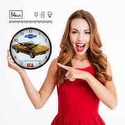Collectable Sign and Clock Wall Clock