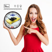 Collectable Sign and Clock Wall Clock