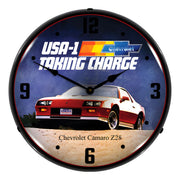 Collectable Sign and Clock 1983 Camaro Z28 Backlit Wall Clock