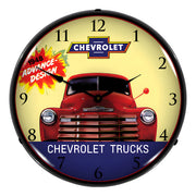 Collectable Sign and Clock 1948 Chevrolet Truck Backlit Wall Clock