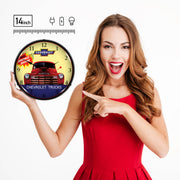 Collectable Sign and Clock Wall Clock