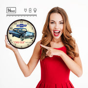 Collectable Sign and Clock Wall Clock
