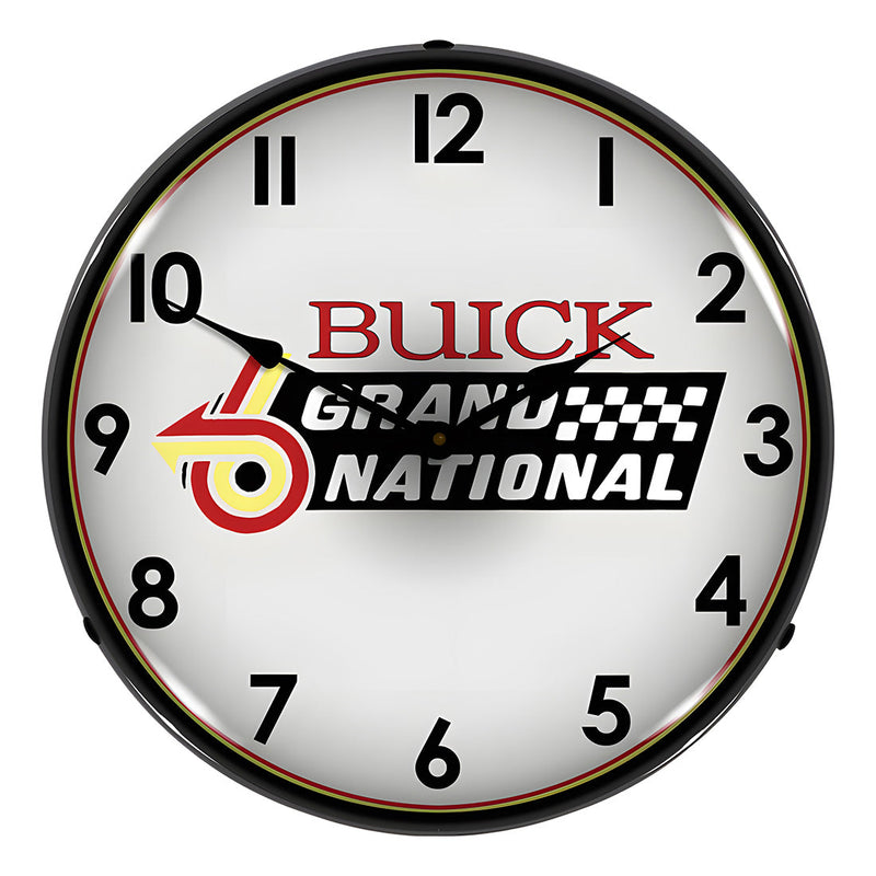 Collectable Sign and Clock Buick Grand National Backlit Wall Clock