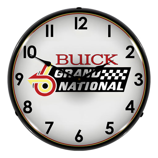 Collectable Sign and Clock Buick Grand National Backlit Wall Clock