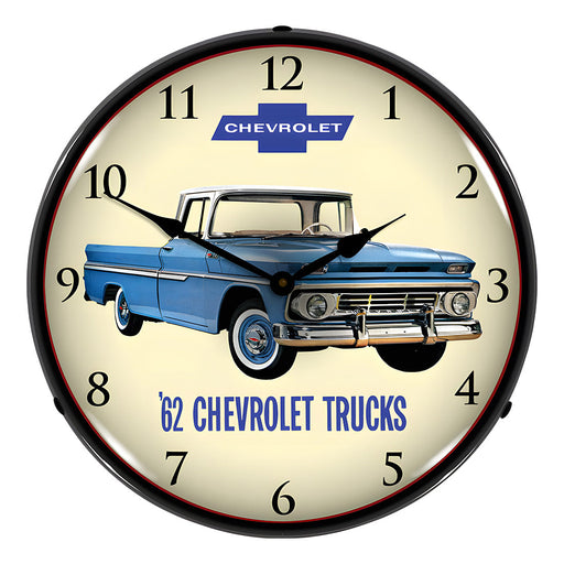 Collectable Sign and Clock 1962 Chevrolet Truck Backlit Wall Clock