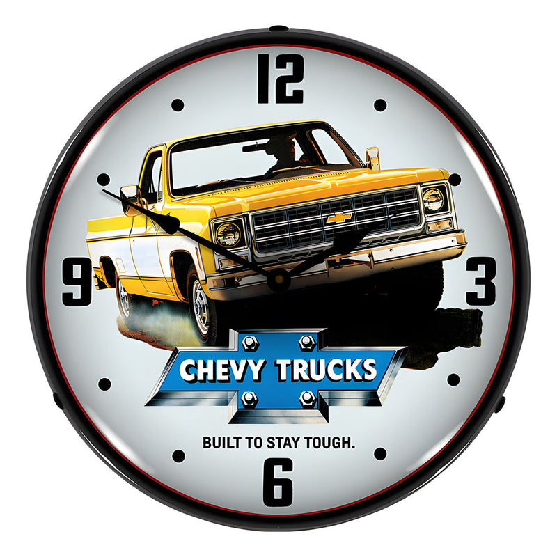 Collectable Sign and Clock 1979 Chevrolet Truck Backlit Wall Clock