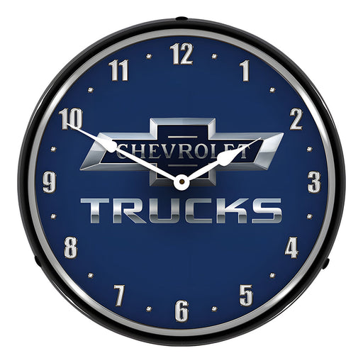 Collectable Sign and Clock Chevrolet Trucks 100th Anniversary Backlit Wall Clock