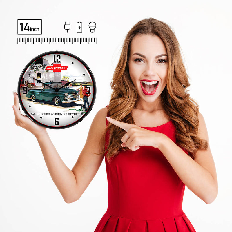 Collectable Sign and Clock Wall Clock