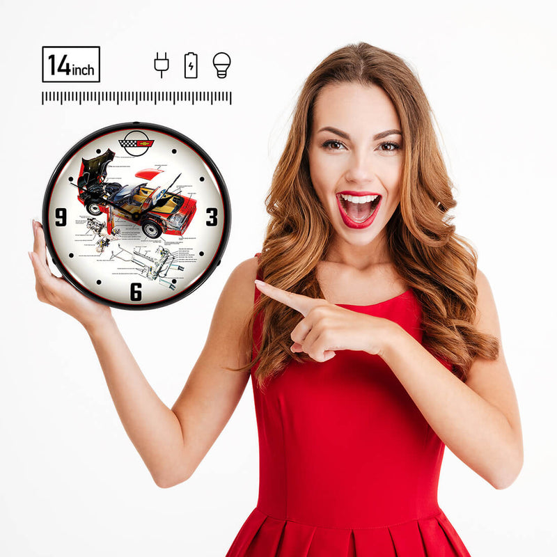 Collectable Sign and Clock Wall Clock