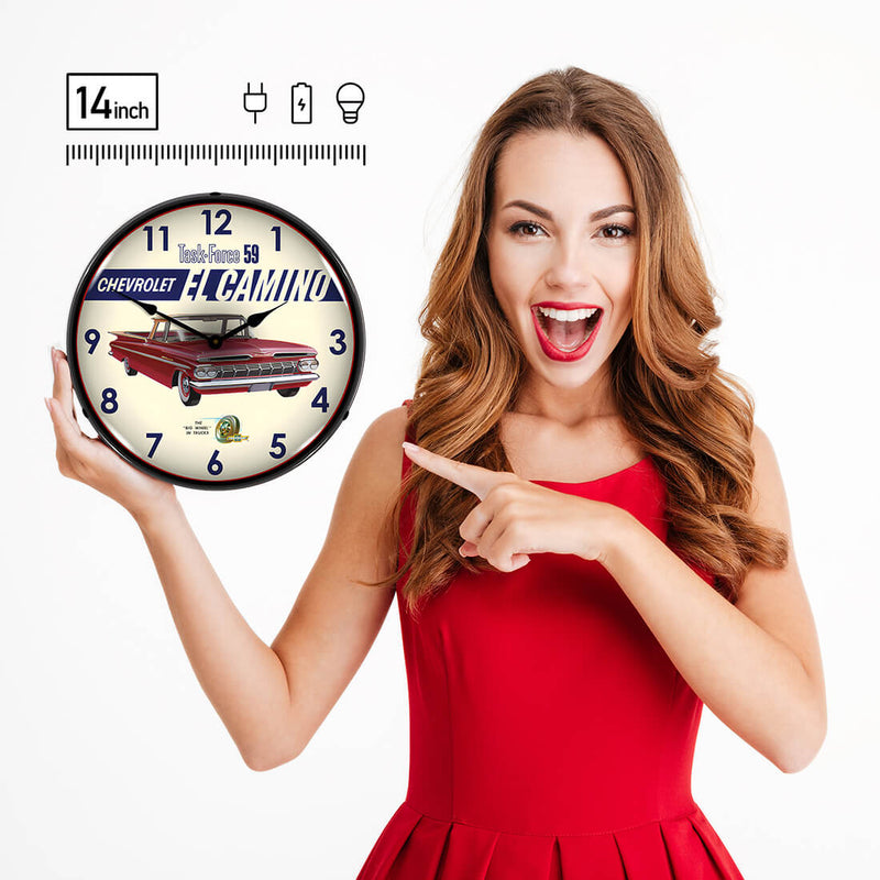 Collectable Sign and Clock Wall Clock