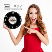 Collectable Sign and Clock Wall Clock