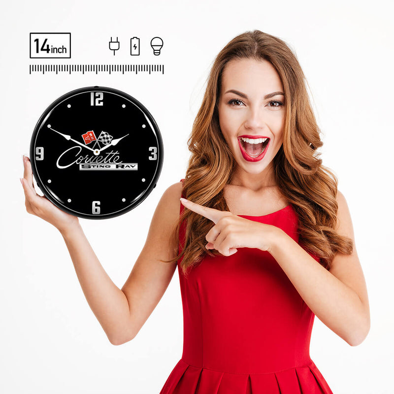 Collectable Sign and Clock Wall Clock