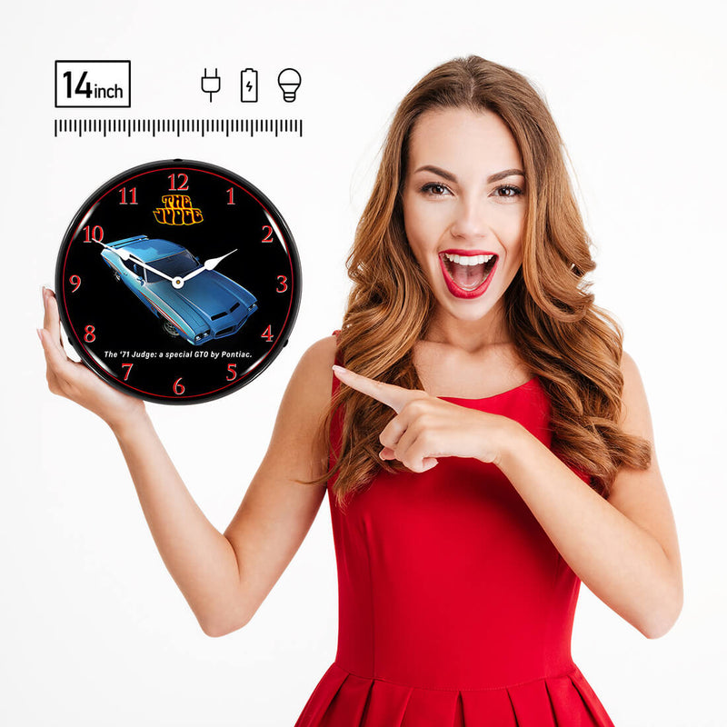 Collectable Sign and Clock Wall Clock