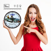 Collectable Sign and Clock Wall Clock