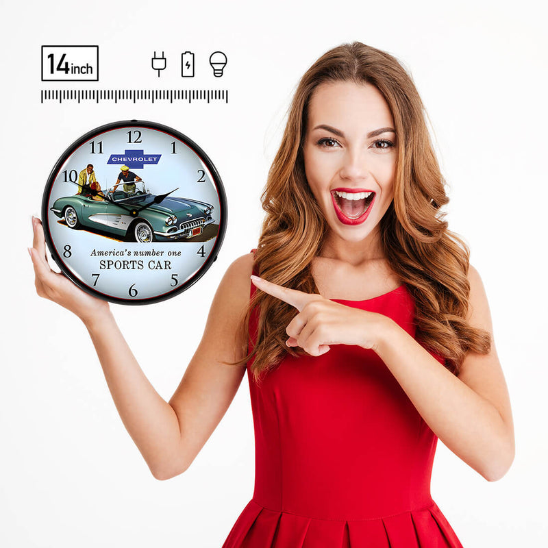 Collectable Sign and Clock Wall Clock
