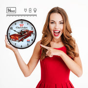 Collectable Sign and Clock Wall Clock