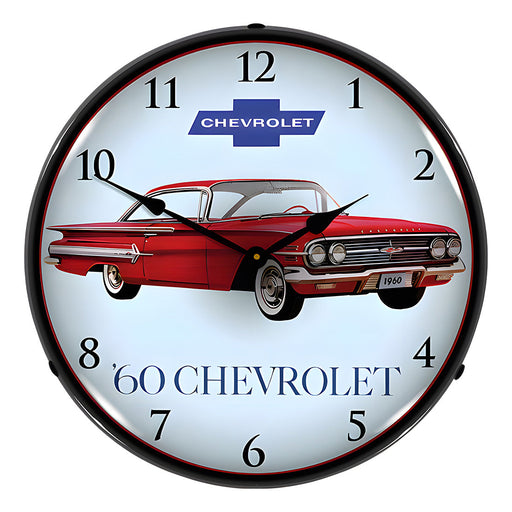Collectable Sign and Clock 1960 Impala Backlit Wall Clock