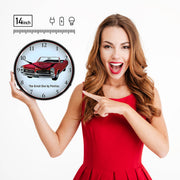 Collectable Sign and Clock Wall Clock